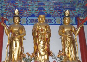東方三圣佛鑄銅雕塑廠家供應(yīng) 三圣雕塑銅雕宗教商城李先海