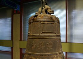 仿古銅鐘寺廟銅雕 銅鐘雕塑景觀款式制作寓意