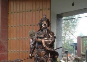 銅雕關(guān)公像 關(guān)公雕塑擺件公共工業(yè)關(guān)二爺