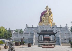 關(guān)公看書大型關(guān)公銅像 