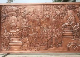 銅雕壁畫室內(nèi)廣場浮雕制作 銅浮雕雕塑浮雕意思貔貅聚寶盆