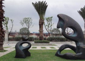 公園母子抽象人物銅雕 母子雕塑大全人物幼兒景點(diǎn)