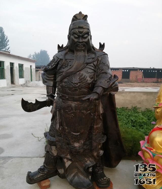 鑄銅關(guān)公像銅雕 關(guān)公雕塑價(jià)格座像企業(yè)型號圖片