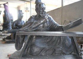 古代人物廣場(chǎng)銅雕 