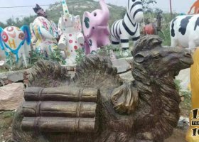 跪姿駱駝銅雕 駱駝雕塑價格戈壁絲路錫紙