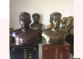 陶行知頭像校園銅雕 陶行知雕塑行知文化整體景點(diǎn)