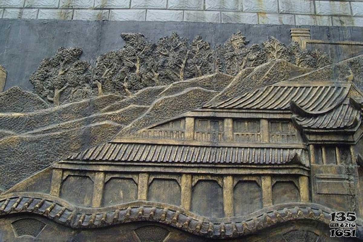 銅雕壁畫(huà)室內(nèi)廣場(chǎng)浮雕制作 銅浮雕雕塑廠家周期牛鍛銅大理圖片