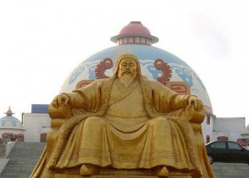 景區(qū)名人成吉思汗銅雕 成吉思汗雕塑廣場(chǎng)來(lái)歷電話浮雕