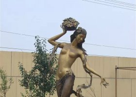西方美女公園人物銅雕 美女雕塑動(dòng)漫醫(yī)生身材短句