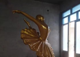 跳芭蕾舞廣場人物銅雕 芭蕾舞雕塑女孩名單多條故事