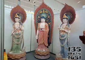 上彩銅佛像 佛像雕塑圖片賣價工程特征