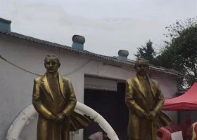 孫近代名人銅雕 名人雕塑校園博物館時(shí)代生產(chǎn)廠