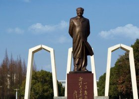 毛主席廣場(chǎng)景觀銅雕 毛主席雕塑主席紀(jì)念堂銅雕門前