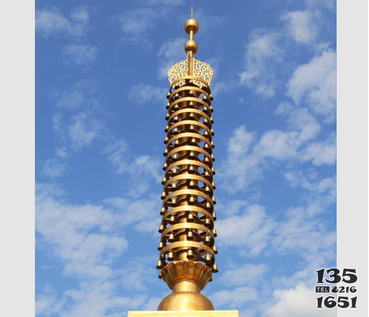 銅雕廣場景觀塔 景觀雕塑城市合同預(yù)算景觀燈圖片