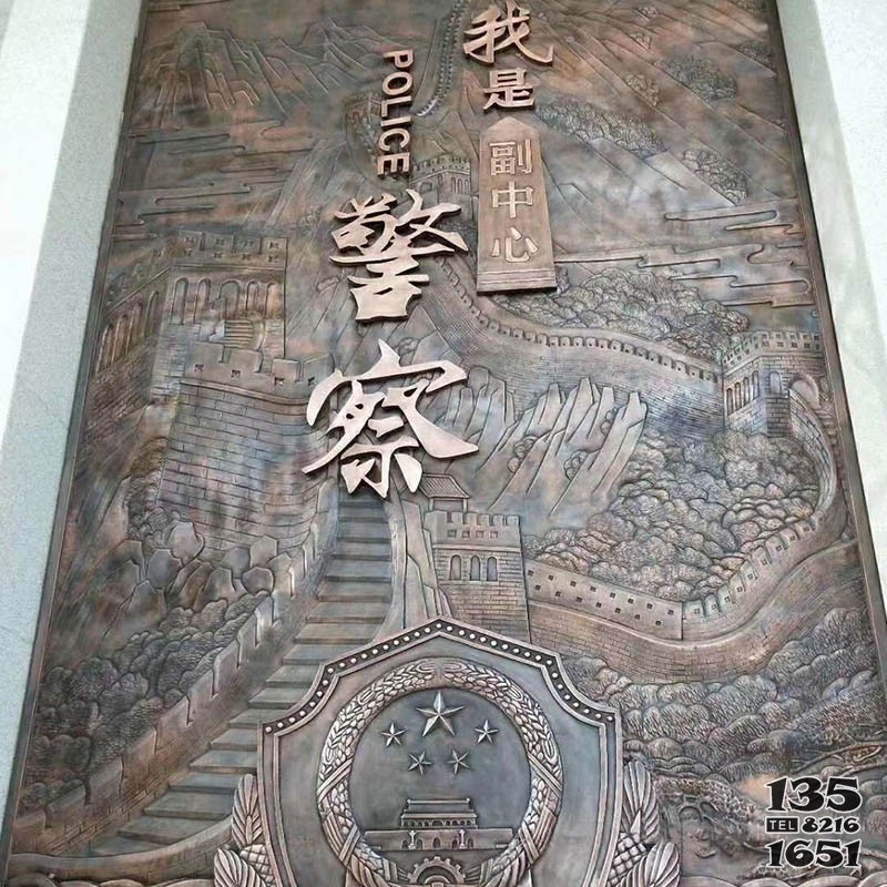 銅雕浮雕壁畫背景墻裝飾背景墻 銅浮雕雕塑廠家畫架圖解法場景圖片