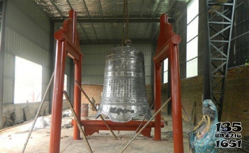 寺廟鐘銅雕 銅鐘雕塑大型名稱類型方法圖片