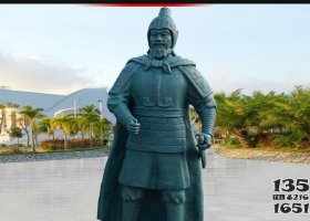 廣場銅雕天兵天將歷史人物雕塑 