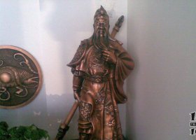 提刀關(guān)公關(guān)二爺銅雕 關(guān)公雕塑圖片造型明朝影壁