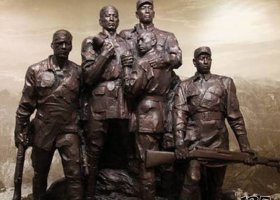 銅雕解放軍戰(zhàn)士雕塑 戰(zhàn)士雕塑大全地圖頭像壁紙