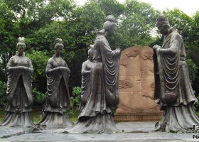 銅雕古代人物 雕塑定制 
