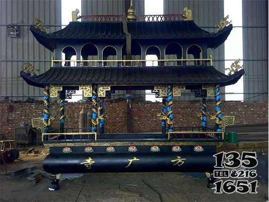 方廣寺香爐 香爐雕塑廠家模具土地工藝廠圖片