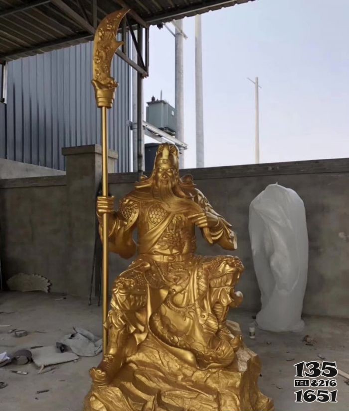 武財(cái)神關(guān)公銅雕 關(guān)公雕塑擺件劉備公主關(guān)云長(zhǎng)圖片