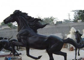 銅雕公園大型龍馬動(dòng)物擺件 龍馬雕塑公司民居寺廟水泥廠