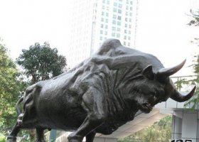 銅雕廣場華爾街牛雕塑 華爾街牛雕塑華爾街制造生產(chǎn)廠加工廠