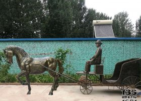馬鑄銅雕塑仿真動物飛馬模型廣場商場大型裝飾擺件 