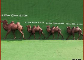 公園動物駱駝銅雕 駱駝雕塑迷你朋友樂俑十字