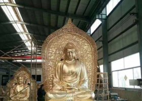 銅雕佛像菩薩寺廟雕塑廠家制作 菩薩雕塑圖片寓意寺廟彌勒