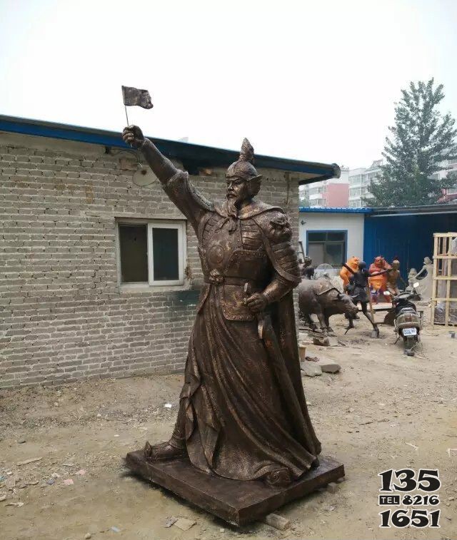 將軍古代人物銅雕 將軍雕塑銅雕佛像紅軍馬援圖片