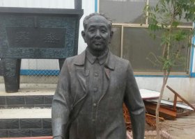校園鄧小平偉人銅雕 鄧小平雕塑公園故里青年主題