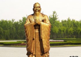 鑄銅校園孔子行教像 孔子雕塑雕像常見簡(jiǎn)歷蒲山