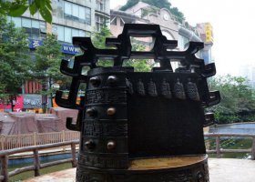 青銅編鐘銅雕 銅鐘雕塑景觀哈爾規(guī)格方口