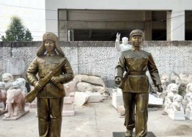 校園鑄銅雷鋒雕像 雷鋒雕塑長風(fēng)紀(jì)念館黨旗動(dòng)物