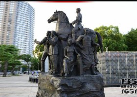 公園標志銅雕 標志雕塑銅雕華爾街北大美院