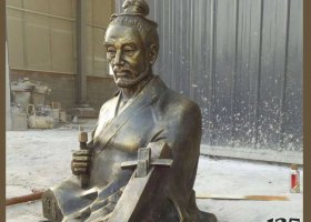 工匠祖師魯班人物銅雕 魯班雕塑制作文化女性博物館