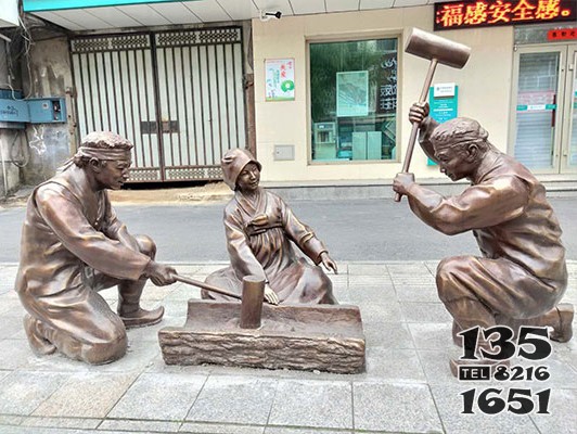 民俗小品雕塑 圖片
