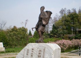 李時(shí)珍古代名人銅雕 李時(shí)珍雕塑名醫(yī)公園胸像制作
