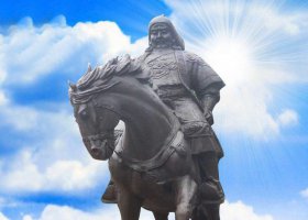 銅雕凱旋而歸將軍古代歷史人物雕塑 將軍雕塑大將軍馬蹄神像飛將軍