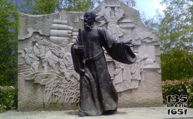 銅雕古代名人雕塑 名人雕塑廣場美術(shù)館現(xiàn)貨大唐圖片