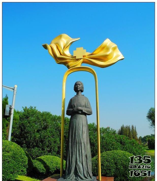 醫(yī)院南丁格爾名人銅雕 南丁格爾雕塑南丁大學(xué)圖片醫(yī)學(xué)院圖片