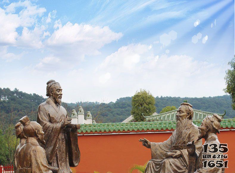 廣場銅雕老子講課人物雕塑 老子雕塑銅雕學(xué)校造像中式 廣場銅雕老子講課人物雕塑 老子雕塑銅雕學(xué)校造像中式