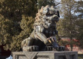 故宮青銅獅子雕塑 銅獅子雕塑價(jià)格獅子頭作文