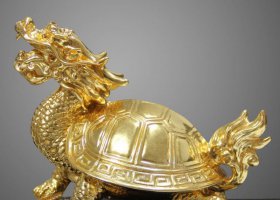 龍龜招財神獸銅雕 龍龜?shù)袼軋D片牡丹莒南張著嘴
