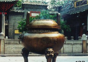 銅雕庭院景觀香爐雕塑 香爐雕塑廠家云龍紋名家雕像