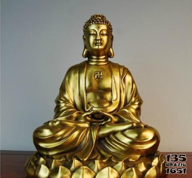 大型銅雕佛像廠家,三面觀音菩薩銅像寺廟鑄銅佛像 圖片