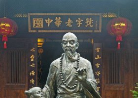 僧人和小女孩古代人物銅雕 女孩雕塑頭像工作室文化衛(wèi)星