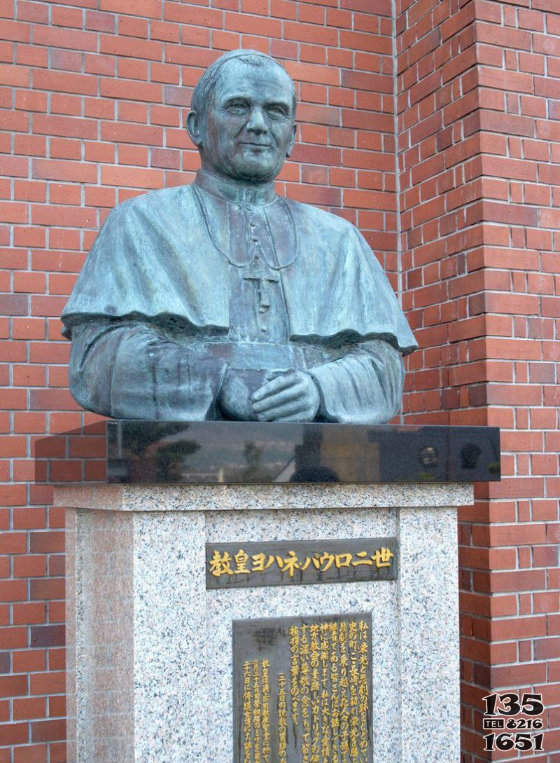 教父青銅西方人物銅雕 圖片